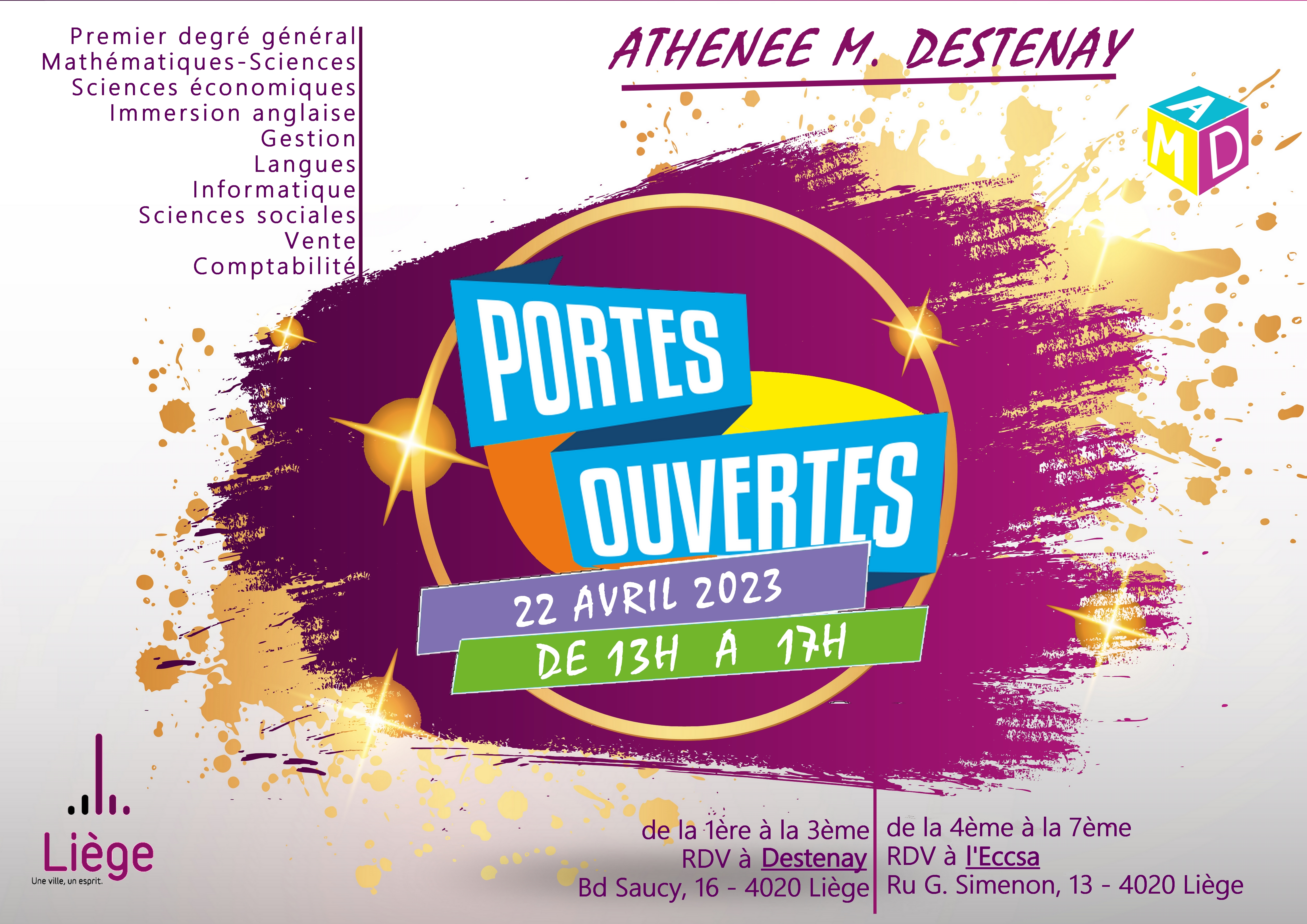 Journée portes ouvertes le 22 avril 2023