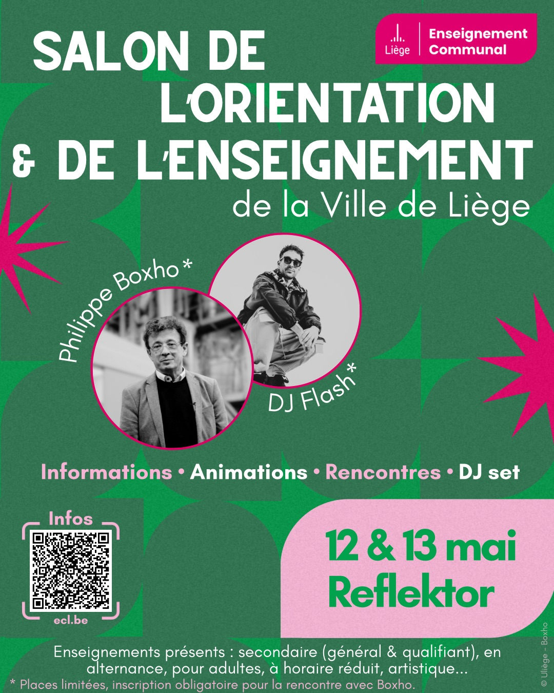 Salon de l’orientation et de l’enseignement de la Ville de Liège 