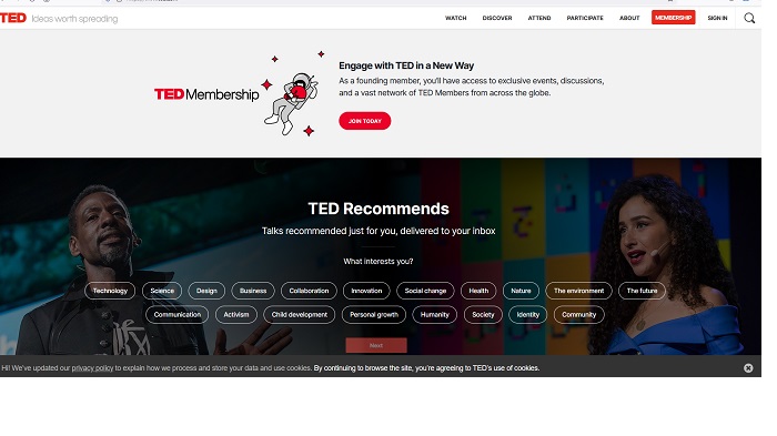 Site Ted Conferences